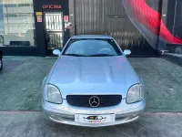 Usado Mercedes SLK200 163 CV (119 kW) 2002 Gris / plata Descapotable