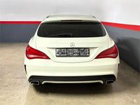 Usado Mercedes CLA200 Shooting Brake AMG line 136 CV (100 kW) 2016 Blanco Familiar