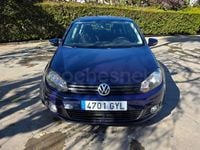 Usado VW Golf VI 105 CV (77 kW) 2010 Azul Utilitario