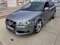 Usado Audi A3 Ambition 140 CV (102 kW) 2010 Gris / plata Utilitario
