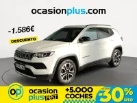 Usado Jeep Compass Limited 130 CV (95 kW) 2022 Blanco SUV