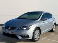 Usado Seat Leon XCELLENCE 130 CV (95 kW) 2020 Plata Utilitario