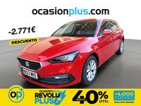 Usado Seat Leon Style 130 CV (95 kW) 2023 Rojo Berlina