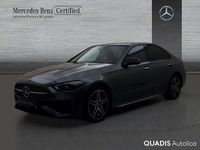 Usado Mercedes C300e AMG line 313 CV (230 kW) 2024 Gris selenita