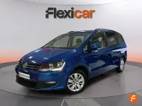 Usado VW Sharan Edition 150 CV (110 kW) 2018 Azul Monovolumen