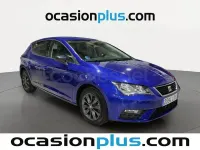 Usado Seat Leon Style 130 CV (95 kW) 2020 Azul Berlina