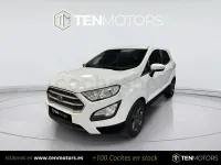 Usado Ford Ecosport Trend 100 CV (73 kW) 2020 Blanco SUV