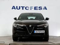 usado Alfa Romeo Stelvio 2.2 Q4 Sport Edition 210cv Auto 5P S/S # IVA DEDUCIBLE NAVY CUERO PARKTRONIC