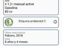 Usado Hyundai i20 84 CV (61 kW) 2018 Blanco Berlina