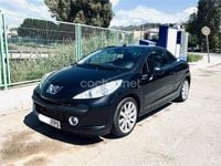Usado Peugeot 207 CC Sport 110 CV (80 kW) 2007 Negro Descapotable