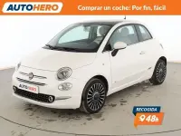 Usado Fiat 500 Lounge 70 CV (51 kW) 2015 Beige Utilitario