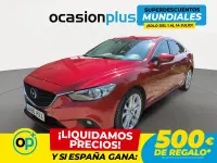 Usado Mazda 3 Luxury 150 CV (110 kW) 2014 Rojo Berlina