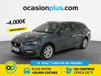 Usado Seat Leon Style 130 CV (95 kW) 2023 Gris Familiar