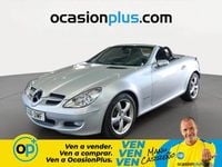 Usado Mercedes SLK200 163 CV (119 kW) 2005 Gris Descapotable