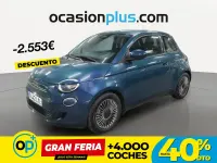 Usado Fiat 500e Icon 86 kW (118 CV) 2022 Azul Utilitario