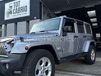 Usado Jeep Wrangler Unlimited Sahara 200 CV (147 kW) 2015 Gris / plata SUV