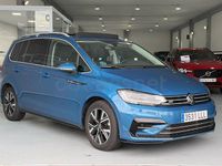 Usado VW Touran Sportline 150 CV (110 kW) 2021 Azul Monovolumen