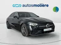 Usado Mercedes C220 200 CV (147 kW) 2021 Negro Berlina