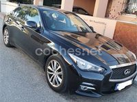 Usado Infiniti Q50 170 CV (125 kW) 2017 Negro Berlina