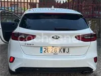 Usado Kia Ceed 136 CV (100 kW) 2019 Blanco Utilitario