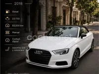 Usado Audi A3 Cabriolet Sport 150 CV (110 kW) 2018 Blanco Descapotable