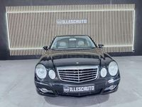 Usado Mercedes E280 Avantgarde 190 CV (139 kW) 2008 Negro Berlina