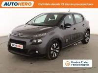 Usado Citroën C3 Feel 100 CV (73 kW) 2019 Gris / plata Utilitario