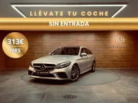 Usado Mercedes C300 258 CV (189 kW) 2019 Gris / plata Familiar
