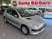 Begagnad Peugeot 206 75 HK (55 kW) 2007 Grå Halvkombi