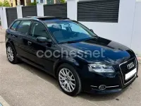 Usado Audi A3 Sportback Attraction 140 CV (102 kW) 2010 Negro Utilitario