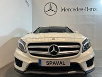 Usado Mercedes GLA220 AMG line 177 CV (130 kW) 2017 Blanco SUV