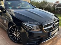 Usado Mercedes E220 170 CV (125 kW) 2018 Negro Descapotable
