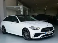 Usado Mercedes C220 200 CV (147 kW) 2021 Blanco Familiar