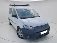 Usado VW Caddy 122 CV (89 kW) 2021 Blanco Monovolumen