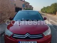 Usado Citroën C4 Exclusive 120 CV (88 kW) 2012 Rojo Berlina