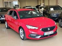 Usado Seat Leon FR 150 CV (110 kW) 2020 Rojo Familiar