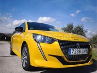 Usado Peugeot 208 Active 100 CV (73 kW) 2020 Amarillo Utilitario