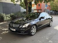 Usado Mercedes E250 204 CV (150 kW) 2009 Negro Coupe