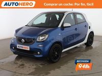 Usado Smart ForFour Basis 90 CV (66 kW) 2016 Azul Utilitario