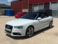 Usado Audi A5 Cabriolet S-Line 204 CV (150 kW) 2012 Blanco Descapotable