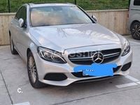 Usado Mercedes C220 Avantgarde 170 CV (125 kW) 2015 Gris / plata Berlina