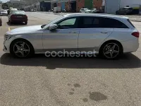 Usado Mercedes C220 Avantgarde 170 CV (125 kW) 2015 Gris / plata Familiar
