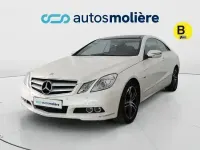 Usado Mercedes E250 Avantgarde 204 CV (150 kW) 2009 Blanco Coupe
