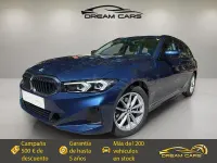 Usado BMW 318 Shadowline 150 CV (110 kW) 2022 Azul Familiar