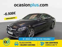 Usado Mercedes C300 258 CV (189 kW) 2018 Negro Coupe