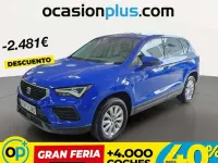 Usado Seat Ateca Reference 116 CV (85 kW) 2021 Azul SUV