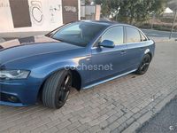 Usado Audi A4 143 CV (105 kW) 2010 Azul Berlina