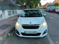 Usado Peugeot 108 Allure 82 CV (60 kW) 2014 Blanco Berlina