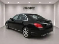 Usado Mercedes C200 136 CV (100 kW) 2015 Negro Berlina