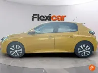 Usado Peugeot 208 Active 100 CV (73 kW) 2020 Amarillo Utilitario